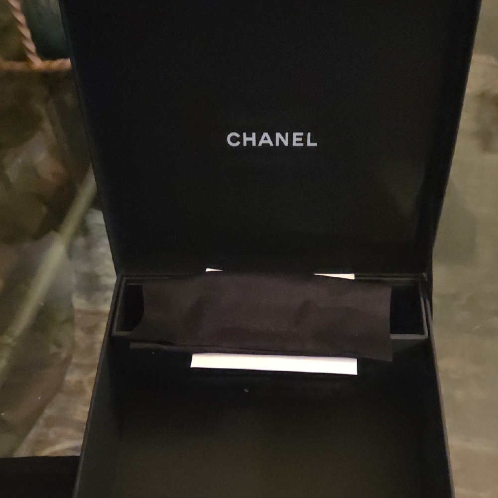 Chanel Classic Black Gift Box